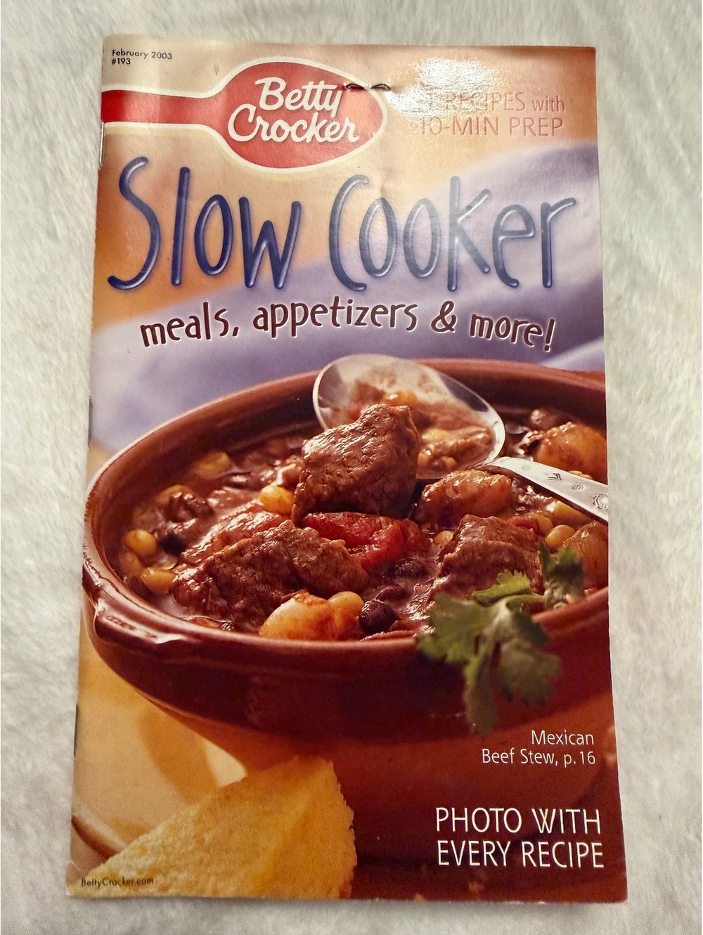 Betty Crocker Slow Cooker Magazine February 2003